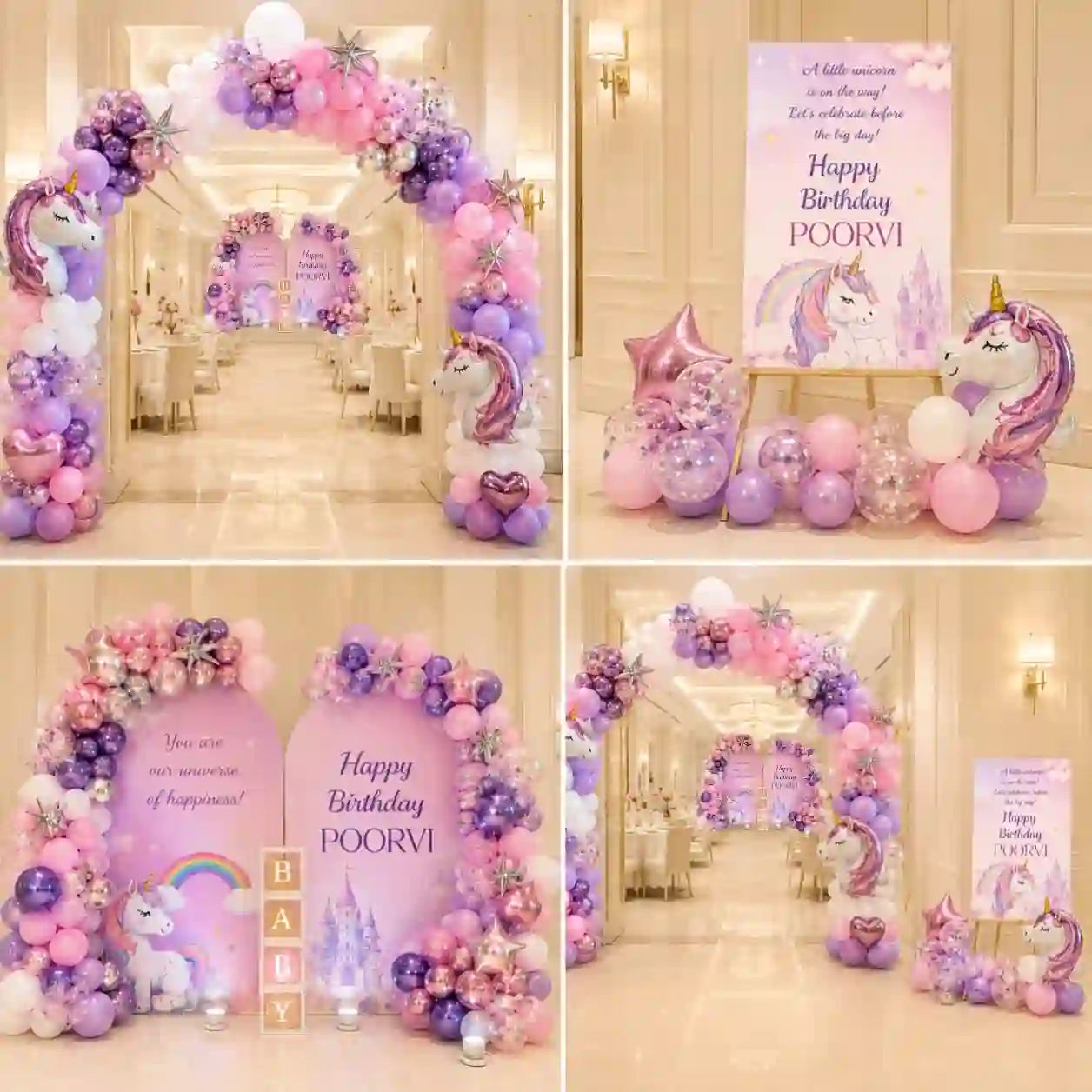 Unicorn Theme Grand Entrance Decoration